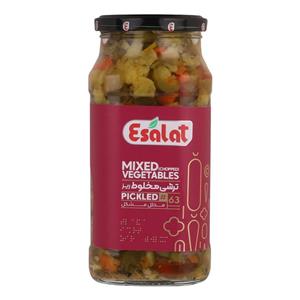 اصالت ترشی مخلوط ریز شیشه مکعبی 580گ