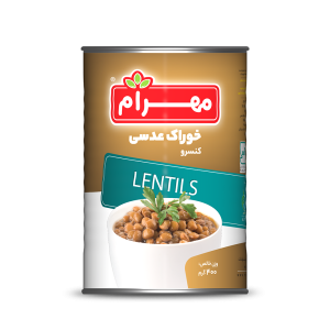 مهرام کنسرو عدسی400گ