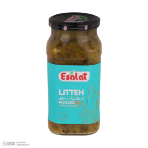 اصالت ترشی لیته شیشه مکعبی 580گ