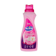 اکتیو نرم کننده حوله و لباس 1 لیتر صورتی