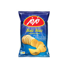 مزمز چیپس 60 گ ساده نمکی
