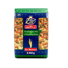 زر ماکارون فرمی مخلوط سبزیجات 500 گ