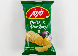 مزمز چیپس 60 گ پیاز جعفری