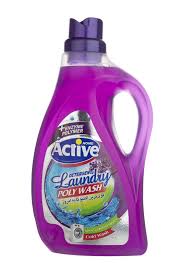 اکتیو مایع لباسشویی پلی واش 2500گ بنفش