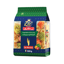 زر ماکارون 500گ آشیانه فتوچینی سبزیجات