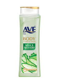 اوه شامپو صورت وبدن اسکراب آلوورا380گ