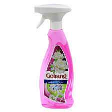 گلرنگ شیشه شوی ضد بخار صورتی 500گ