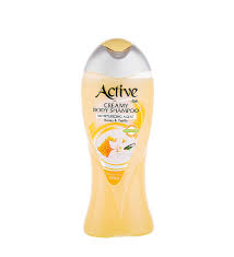 اکتیو شامپو بدن کرمی وانیل و عسل 400 گ