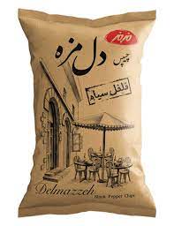 مزمز چیپس 180گ دل مزه فلفل سیاه خانواده