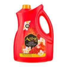 اکتیو مایع دست 3750 گ صورتی ابریشمی