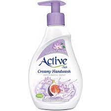 اکتیو مایع دستشویی کرمی 350 گ بنفش