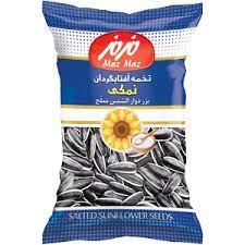 مزمز تخمه آفتابگردان پوست دار نمکی105 گ