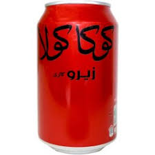 کوکا کولا نوشابه گازدار قوطی زیرو