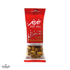 مزمز آجیل پسته زعفرانی 30گ