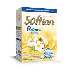 سافتلن پودر ماشین 500 گ طلایی