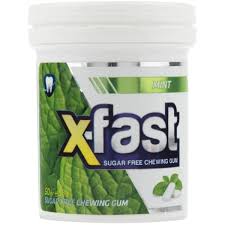 x-fastآدامس نعنا قوطی کوچک
