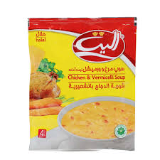الیت سوپ مرغ و ورمیشل 4 نفره