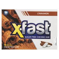 x-fastآدامس بلیستر دارچینی10عددی