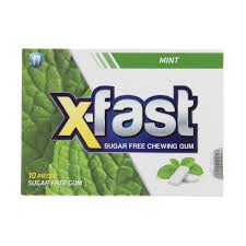 x-fastآدامس دراژه نعنا10عددی
