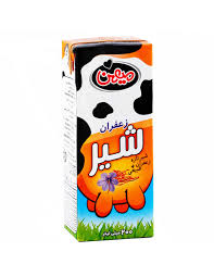 میهن شیر زعفران 200 میل