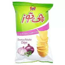 چی توز چیپس 60گ پیاز جعفری