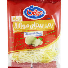میهن پنیر پیتزای موزارلا 180گ