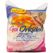 گل ارکیده پنبه توپی