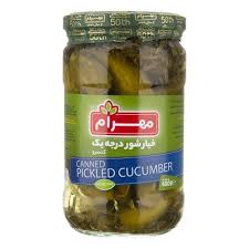 مهرام خیارشور درجه یک650گ