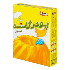 شیبابا پودر ژله موز