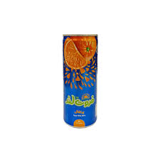 میهن نوشیدنی قوطی پرتقال240میل