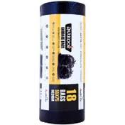 دارکوب کیسه زباله مشکی متوسط18عددی75*55