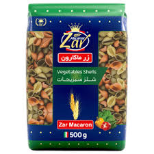 زرماکارون فرمی شلز سبزیجات500گ