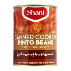 شانی کنسرو لوبیا با قارچ370گ